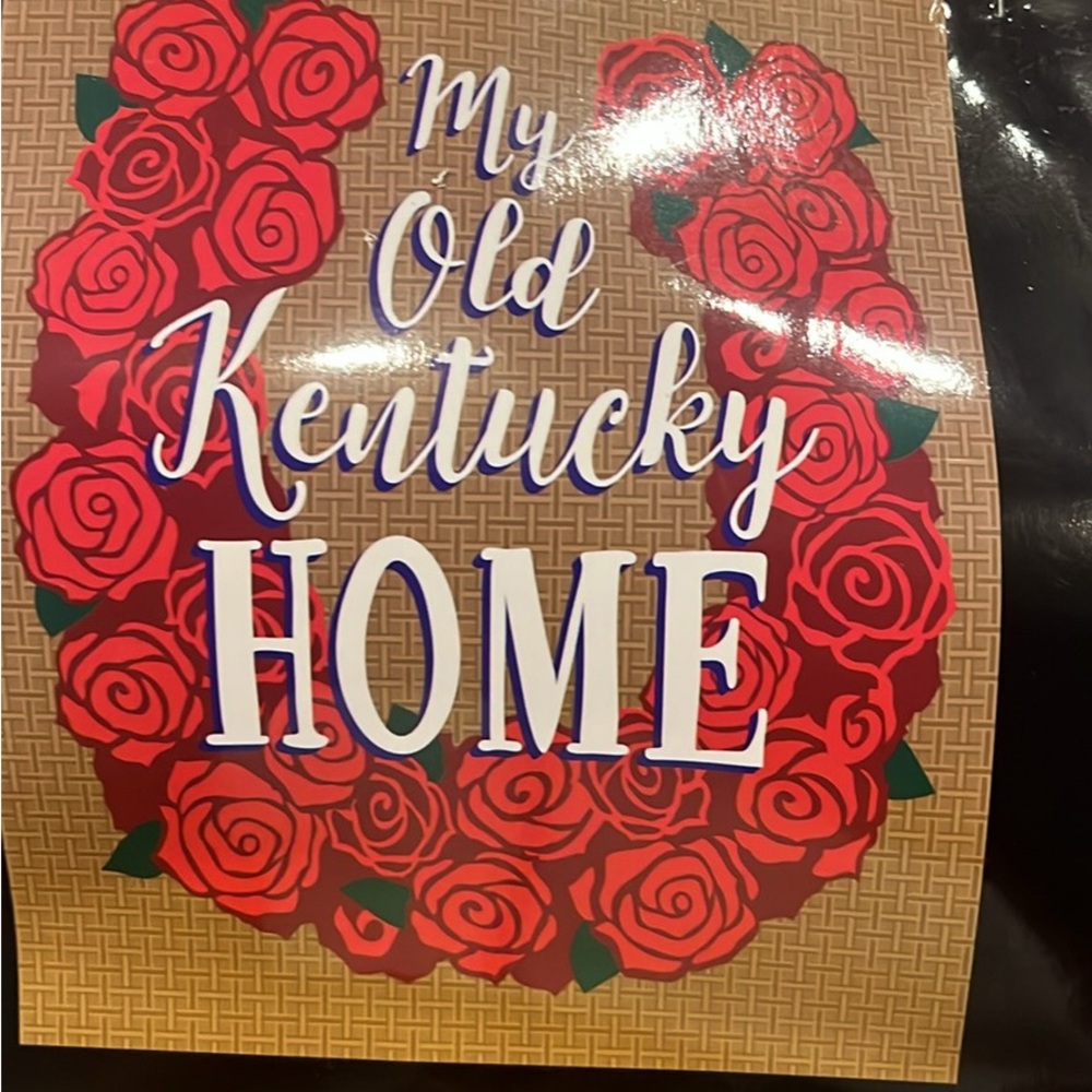 My Old Kentucky Home Decorative Flag